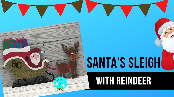 free-santa-s-sleigh-with-reindeer-christmas-svg-cut-file-for-paper-crafting-on-cricut-and-silhouette-youtube for Free Printable Santa Sleigh And Reindeer Template Free Santa's Sleigh with Reindeer Christmas SVG Cut File for Paper Crafting on Cricut and Silhouette - YouTube for Free Printable Santa Sleigh And Reindeer Template