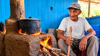 Construí una COCINA DE BARRO artesanal para el tío Adrián y esta fue su reacción