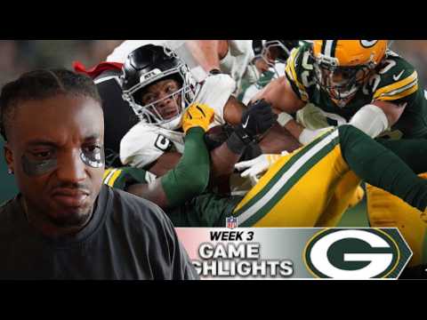 MattWillReacts To Atlanta Falcons vs Green Bay Packers Game Highlights | 2026 NFL Season Week 3