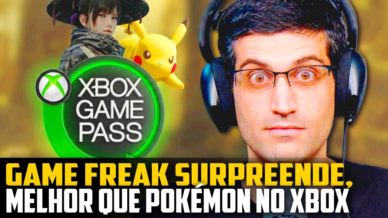 GAME FREAK SURPREENDE, fez um jogo MELHOR que Pokémon SÓ QUE pro XBOX