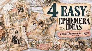 4 Easy Junk Journal Ephemera Ideas | Paper Bags, Envelopes, Journal Cards & Snippets 4 Easy Junk Journal Ephemera Ideas | Paper Bags, Envelopes, Journal Cards & Snippets