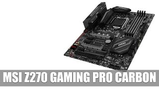 MSI Z270 GAMING PRO CARBON マザーボード 91zjZYxaKnL._UF894,1000_QL80_.jpg