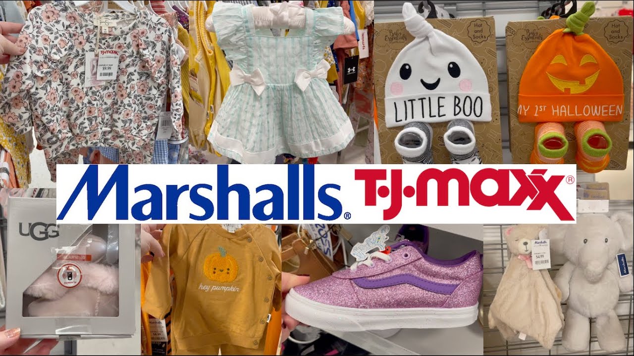 TJ MAXX, MARSHALLS, ROSS DRESS FOR LESS SHOP WITH ME 2023, BABY