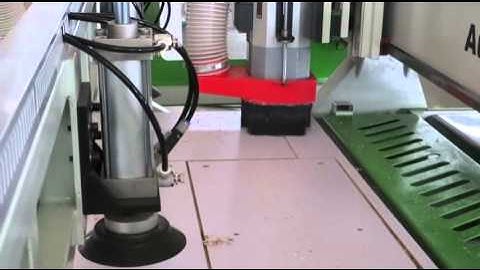 auto loading and unloading atc for panel furniture video 2