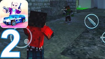 Block City Wars  - Gameplay Walkthrough part 2 - Zombie Rush (iOS, Android)