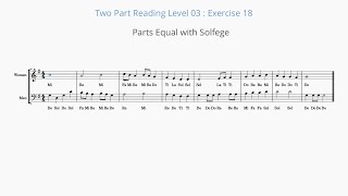 Two Part Reading Level Three : Exercise 18