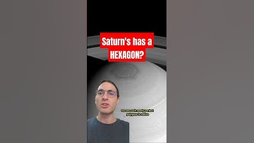 Saturn has a hexagon