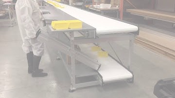 Dual Level Pharmacy Packaging Fulfillment Conveyor - Return Chute