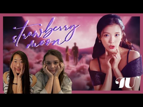 [KOR] IU ‘strawberry moon’ MV Reaction | 아이유 ‘스트로베리 문’ 뮤비 리액션 (미국인과 미국 교포)