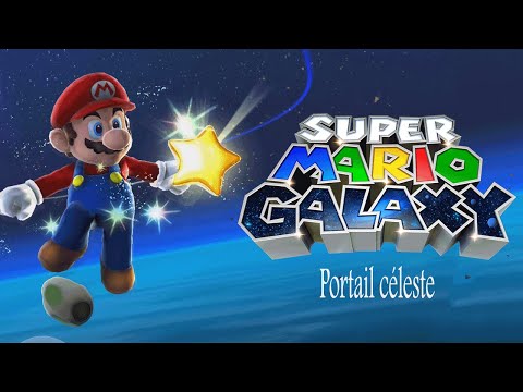 Super Mario Galaxy : toutes les étoiles du Niveau Portail céleste -HD -Non commenté