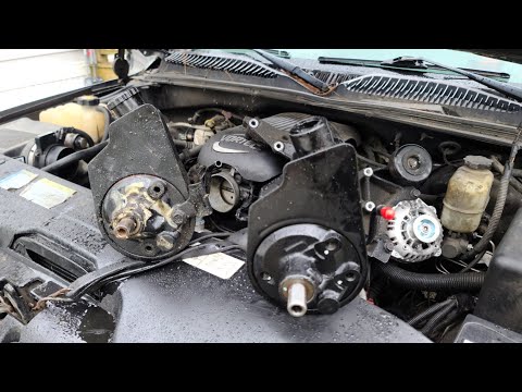 Power steering pump replacement / Chevy Silverado, Chevy Tahoe 2000 – 2006 Power steering pump replacement / Chevy Silverado, Chevy Tahoe 2000 – 2006