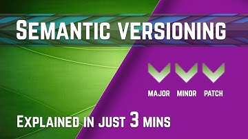 Understand Semantic Versioning - Made Easy with Animations | #semver| balaji