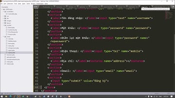 PHP - C2005L: Buổi học số 5 - Mô hình MVC với signin, signup, xem chi tiết sản phẩm