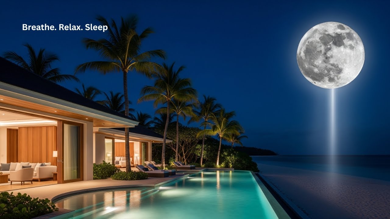 Soothing Ocean Breeze – Deep Sleep Piano Music for Calm Nights & Gentle Dreams