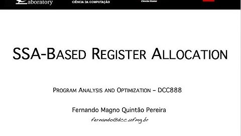 SSA-Based Register Allocation - Part 1
