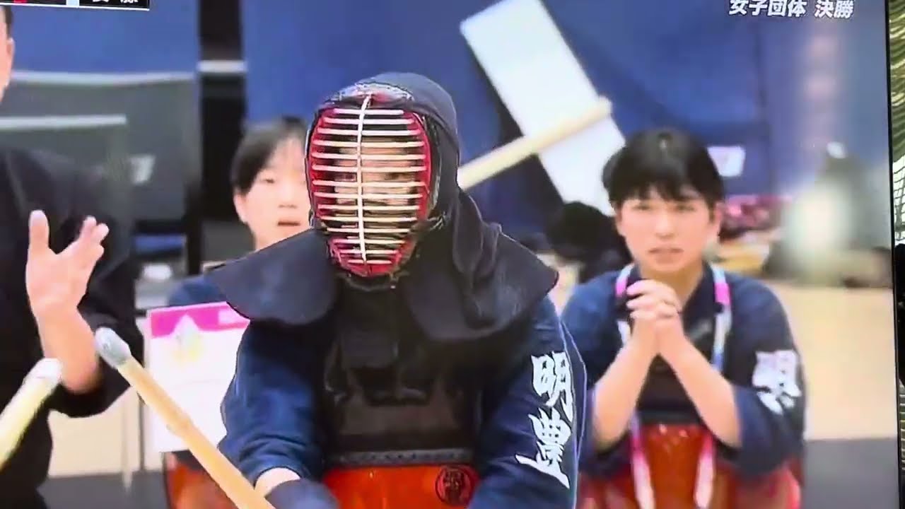 インターハイ剣道2023女子団体決勝(大将戦+代表戦) 守谷VS明豊