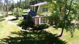 Circling Houses with a UAV / Drone