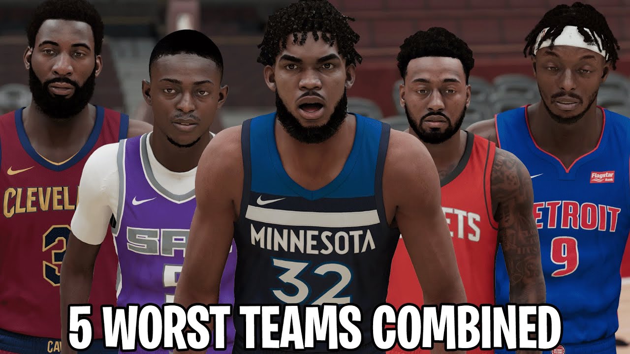 Can The 5 Worst NBA Teams Combined Win An NBA Championship? | NBA 2K21