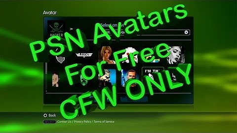☆(CFW)☆ How to get all Avatars for PS3| For Jailbroken PS3| ☆