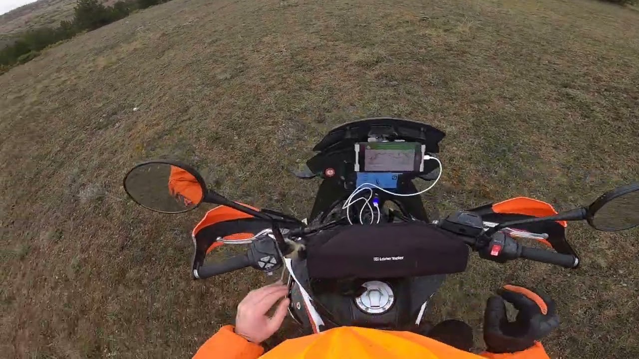 Sám na motorce | 4/12 | Piano delle Fonti → Poggio Bustone | Italský off-road