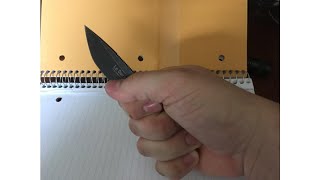 MUST Observe REVIEW Outdoor Edge Le Duck Fixed Blade Camping Hunting Survival