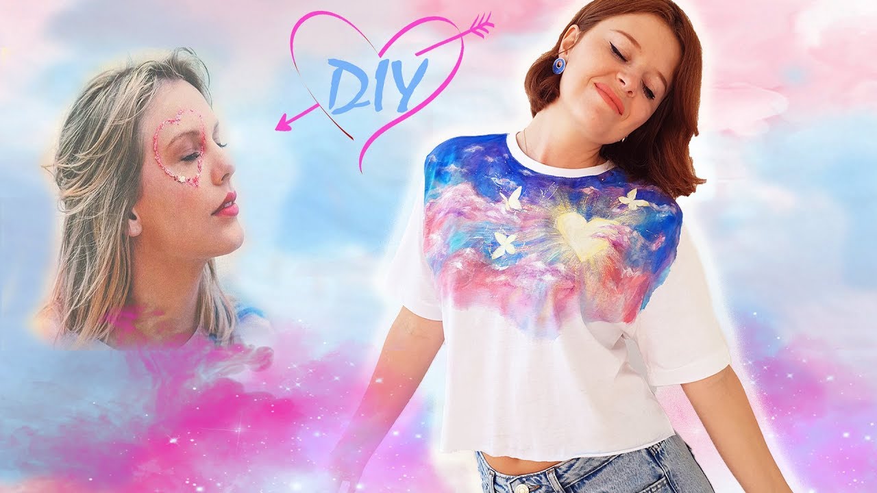 Diy Taylor Swift Lover Inspired Painted T Shirtmy Thoughts On Her Merch