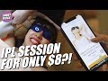 FULL UNDERARM HAIR REMOVAL IPL SESSION FOR ONLY $8?! | SHOUT VLOGS
