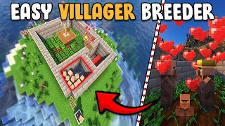 The EASIEST Infinite Villager Breeder in Minecraft 1.20 - Tutorial