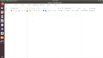 Como desfazer uma ação no LibreOffice?
