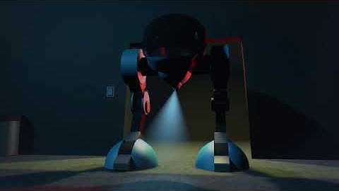 3D Mech Walker using Maxon Cinema 4D by David Austin (my first rig)