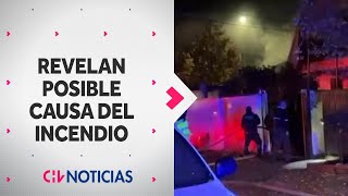 Estufa oleoeléctrica en pieza habría sido causado incendio donde murió hijo de Mariana Derderian