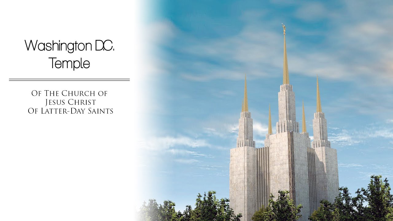 Details about   Washington D.C Mormon LDS Temple 3D Printed Model 