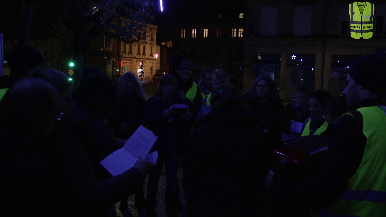 Chant Des Partisans Version Gilets Jaunes De Commercy