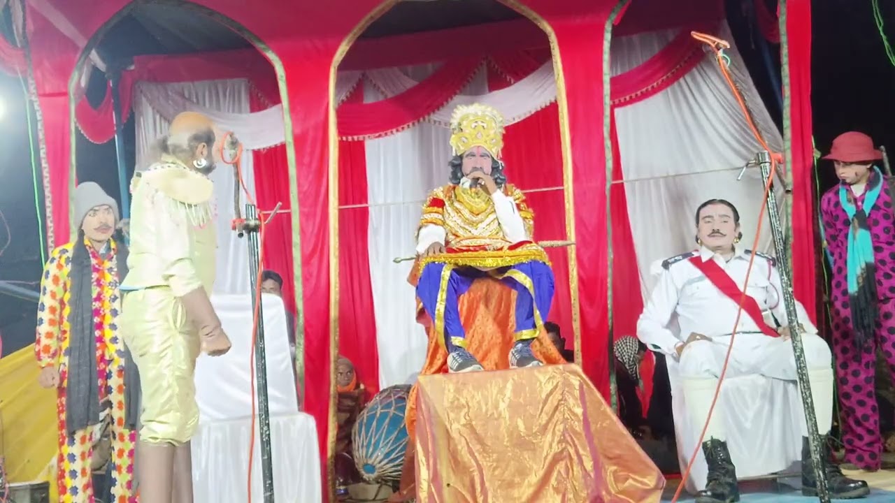 गुलामी की जंजीर लहू के दो रंग#nautanki #bhojpuri #सिकंदरपुर की नौटंकी