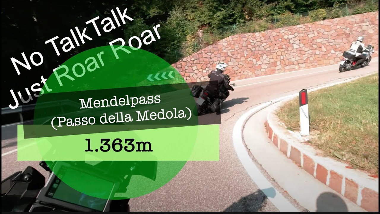 Africa Twin CRF 1100 DCT - Passo della Mendola / Mendelpass - Raw Moped Sound