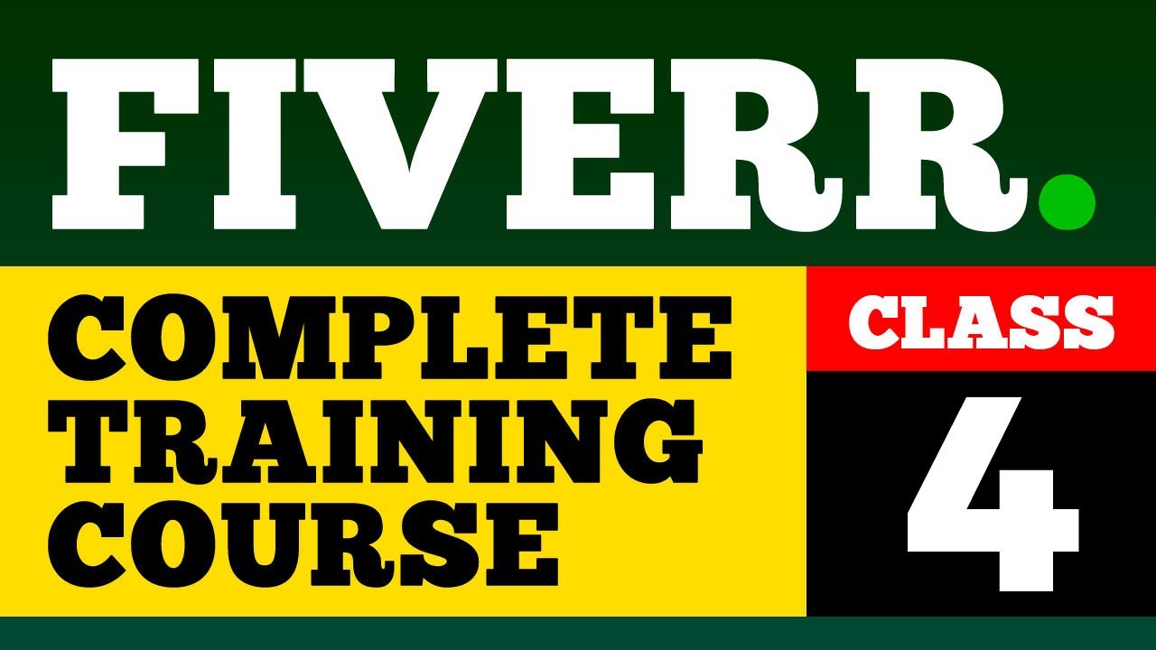 Fiverr complete training course Urdu / Hindi / Class 4 | Complete Fiverr tutorial