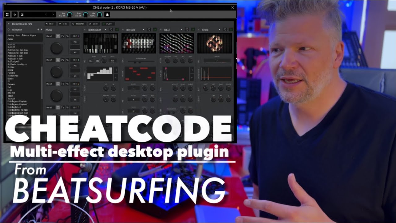 Cheatcode - weird creative multi-fx plugin by @BEATSURFING - YouTube
