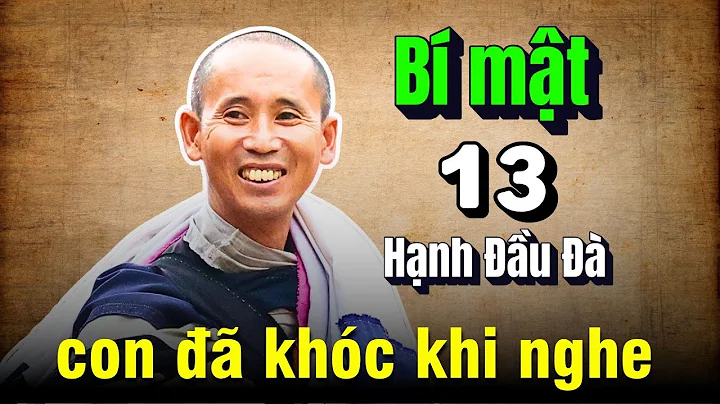 Sư Minh Tuệ Chia Sẻ Phật Pháp: Lý Do Tu 13 Hạnh Đầu Đà Khiến Ai Nghe Cũng Rơi Lệ