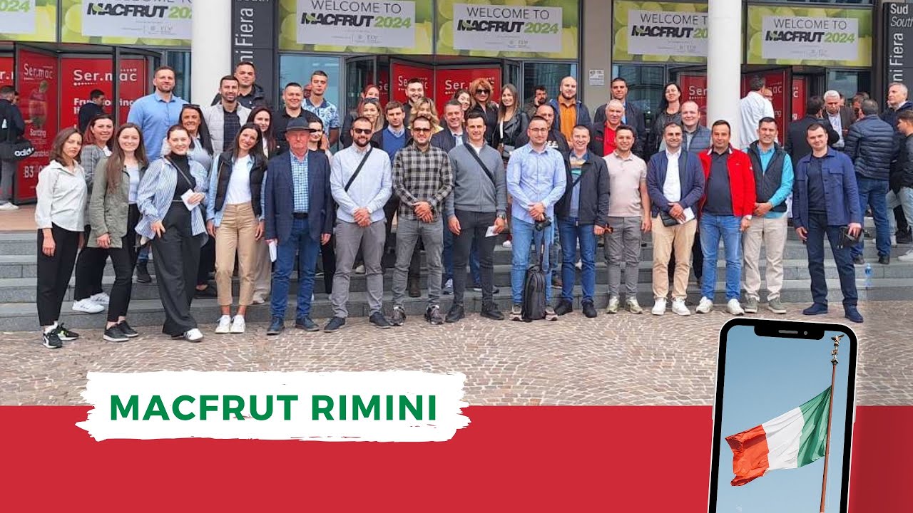 Poljoprivrednici Nove Generacije na sajmu MacFrut u Riminiju! 🇮🇹 | AgroCast Vlog 1