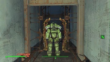Fallout 4: Location of green Vim T-51 power armor Far Harbor