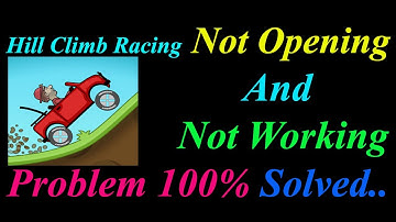 How to Fix Hill Climb App  Not Opening  / Loading / Not Working Problem in Android Phone