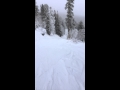 Carving some slopes in zero degrees  - Deer Mountain