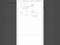 This integral destroys people in exams… but watch this 😳#calculus #mathematics #integral #maths