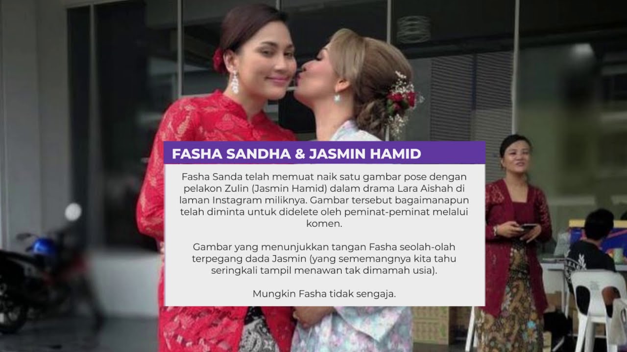 Fasha Terpegang Buat Betik Jasmin Hamid Netizen Minta Delete Segera Brocuba Yt Thewikihow