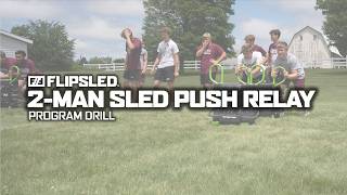 FlipSled: 2-Man Sled Push Relay