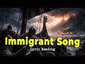 Lyric Reading #0034 - Immigrant Song – Led Zeppelin | Powerful Lyric Reading (Viking Anthem)