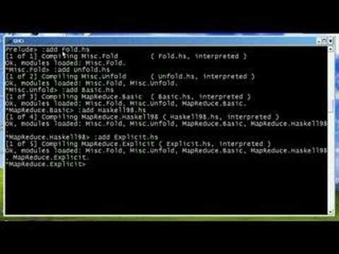 MapReduce Haskell