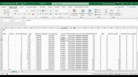 Exportar Dados para Excel - Protheus 12.1.27