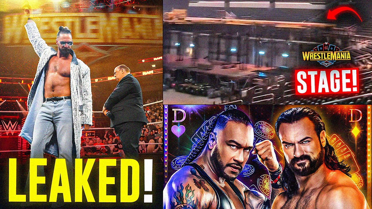 Seth Rollins & Paul Heyman MASTERPLAN LEAKED!? WrestleMania STAGE UPDATE | Drew Vs Damian | WWE News