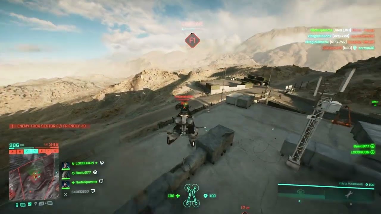 Catching a Virus in Battlefield - Full Clip - Unedited